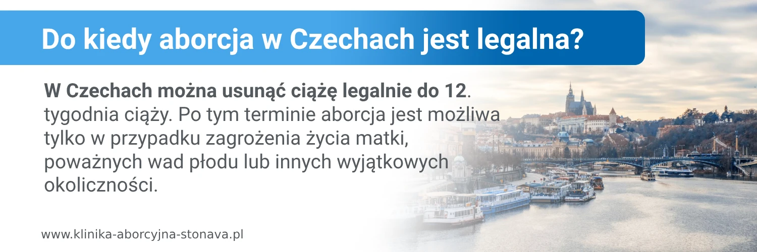 Do kiedy można wykonać aborcję w Czechach